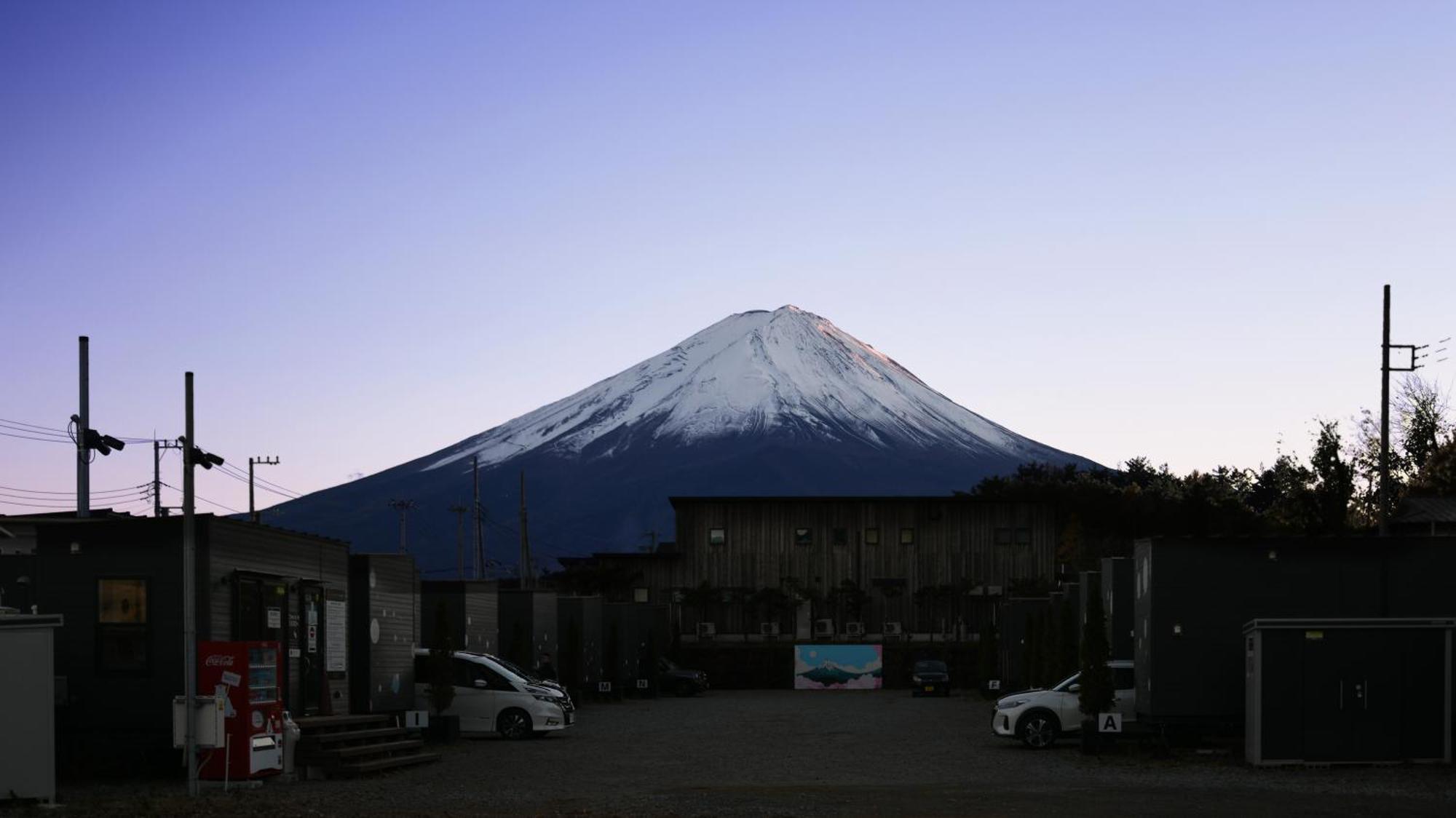 Mt Fuji Glamping Tourist Villa Kawaguchiko Fujikawaguchiko Eksteriør bilde